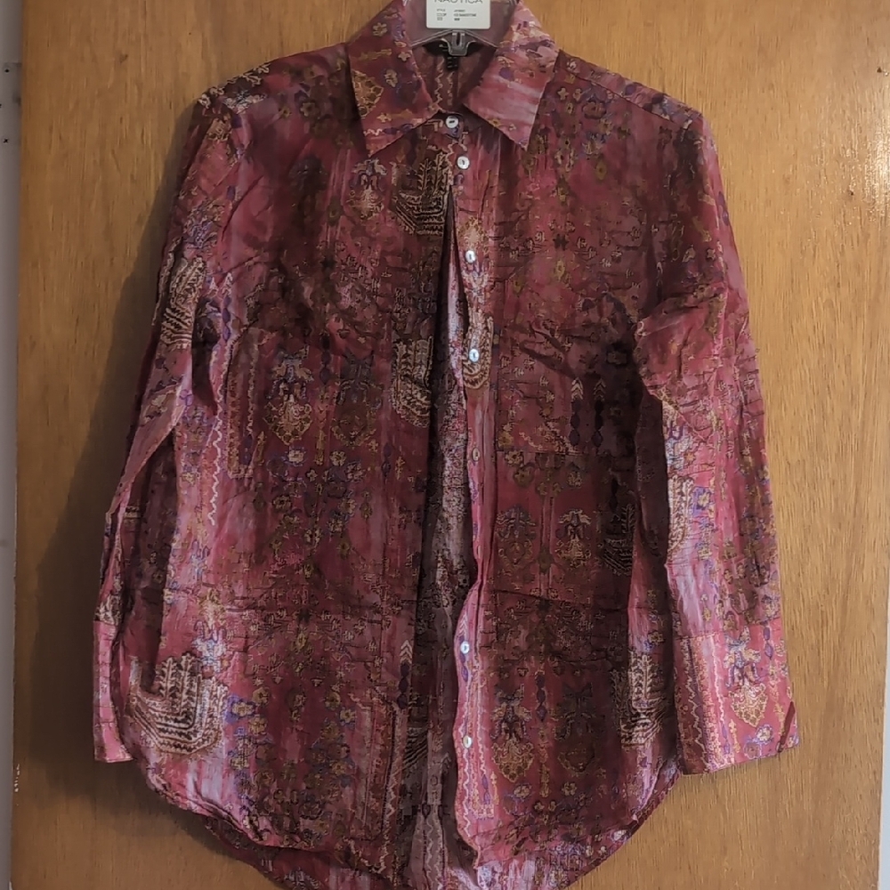Floral Long Sleeve Shirt